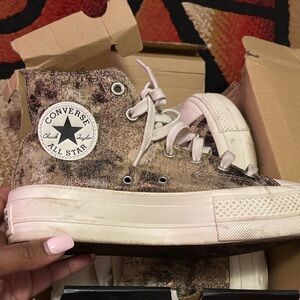 Converse Women's High-Top Sneakers - Textured Brown